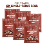 Applewood BBQ Mushroom Jerky - Single Serve Pack