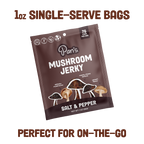 Salt & Pepper Mushroom Jerky - Single Serve Pack