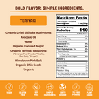 Teriyaki Mushroom Jerky - Single Serve Pack