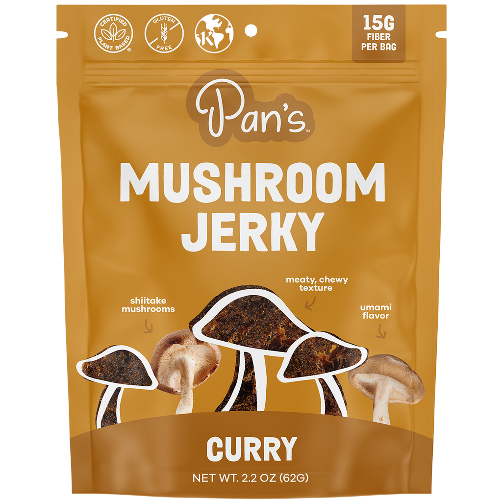 Curry Mushroom Jerky