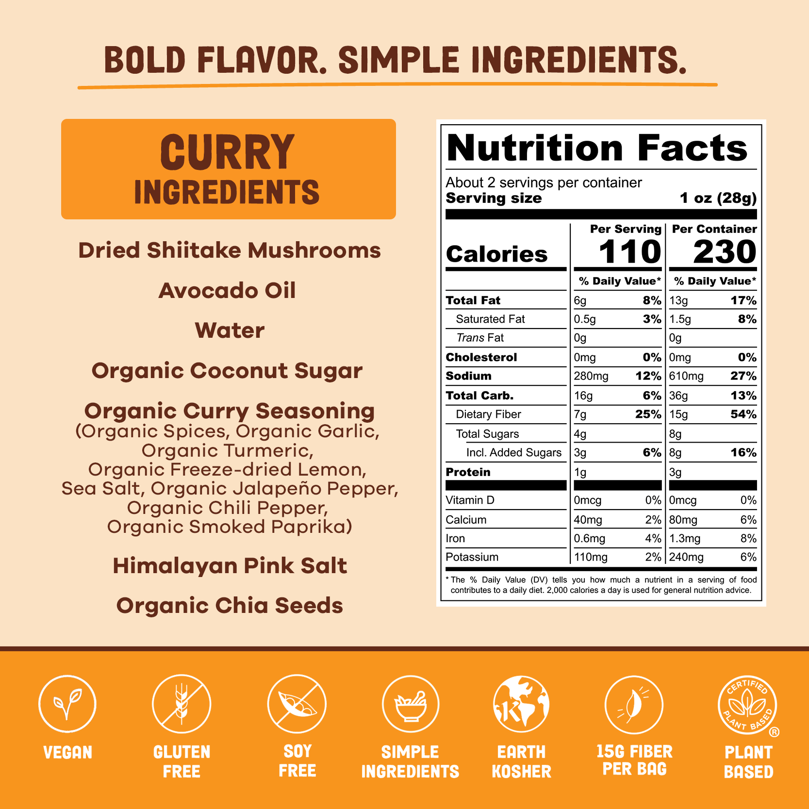 Curry Mushroom Jerky