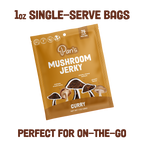 Curry Mushroom Jerky - Single Serve Pack