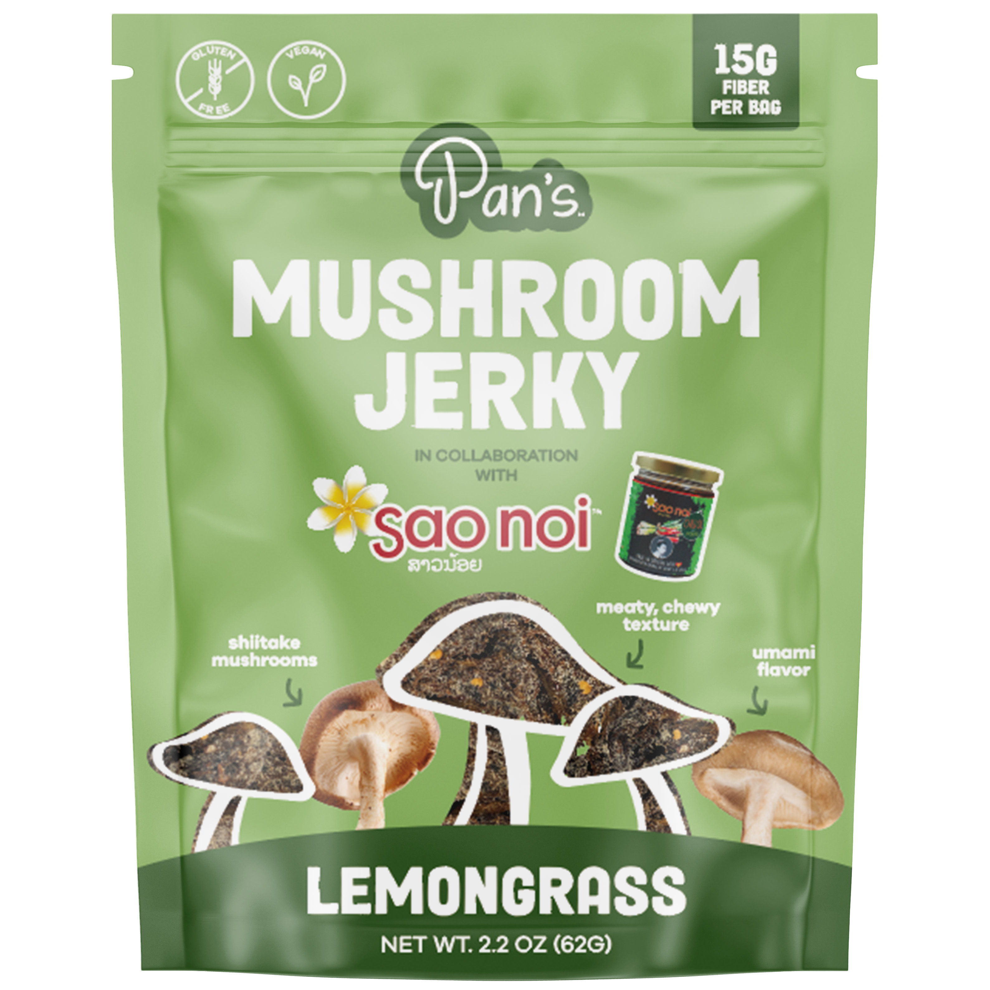 *Limited Edition* Lemongrass Mushroom Jerky
