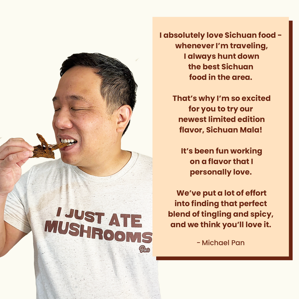 *Limited Edition* Sichuan Málà Mushroom Jerky
