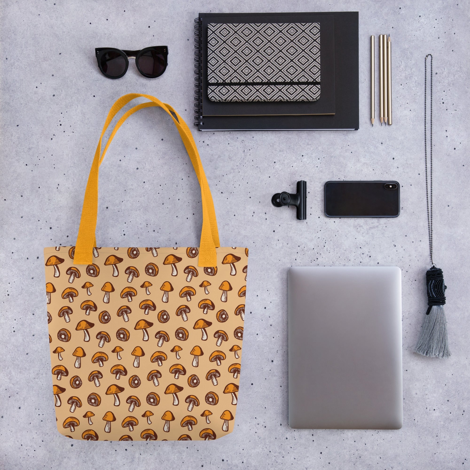 Pan's Mushrooms Tote bag